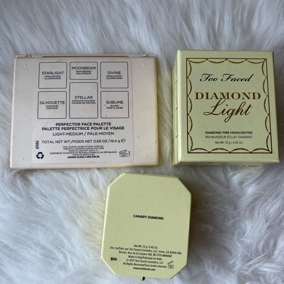 Toofaced highlighter / The coverfx face palette. - Picture 4 of 4